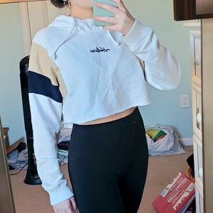 Cropped longsleeve Hollister sweatshirt